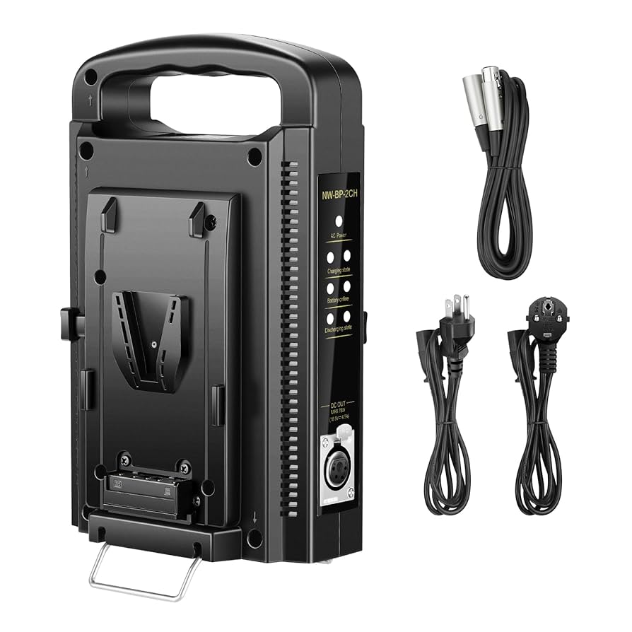 Amazon.com: Neewer V-Mount/V Lock Dual Channel Battery